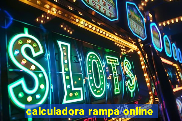 calculadora rampa online